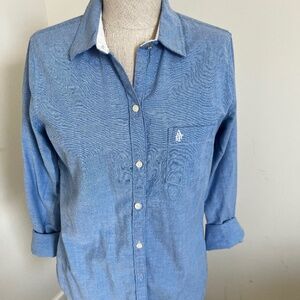 A&F Jean casual polo shirt, size small